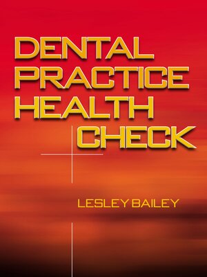 cover image of Dental Practice Health Check